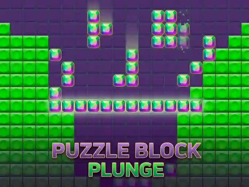 Spel Puzzle Block Plunge på nätet