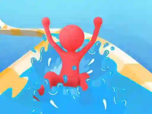 Spel Waterpark Slide Race på nätet