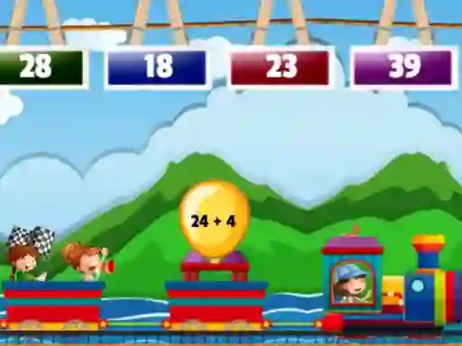 Spel Math Train Addition på nätet