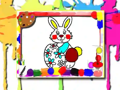 Spel Easter Coloring Book på nätet