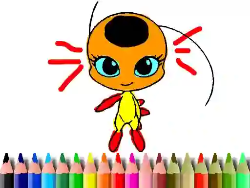 Spel Back To School: Dotted Girl Coloring på nätet