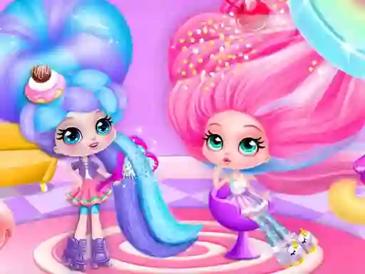 Spel Cotton Candy Style Hair Salon på nätet