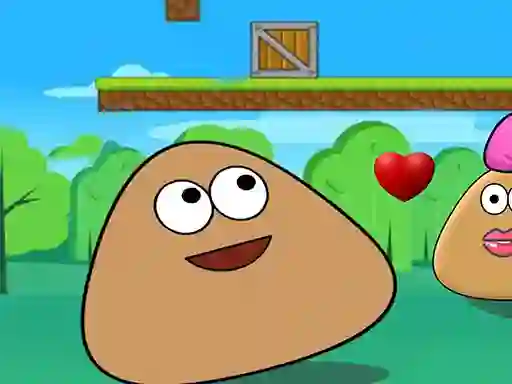 Spel Pou Slide på nätet