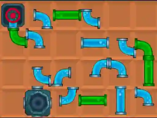 Spel Connect the Pipes 2d på nätet