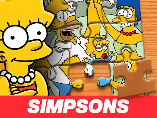 Spel Simpson Jigsaw Puzzle på nätet