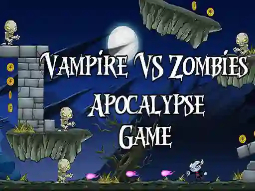 Spel Vamp kid vs The Zombies apocalipse på nätet