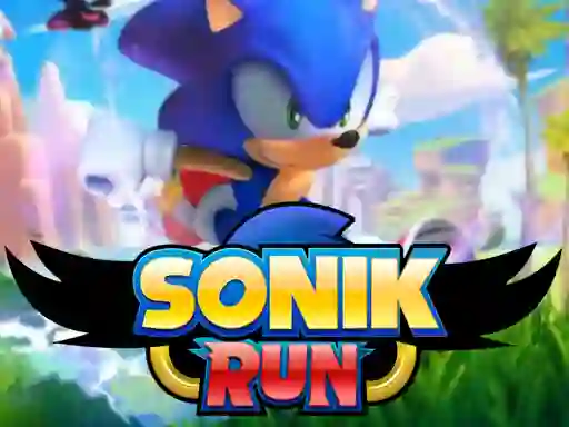 Spel Sonik Run på nätet