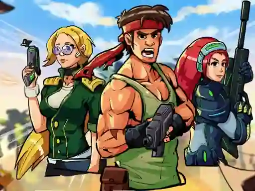 Spel Metal Shooter Brother Squad på nätet