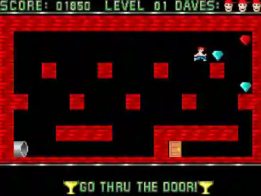 Spel Dangerous dave på nätet