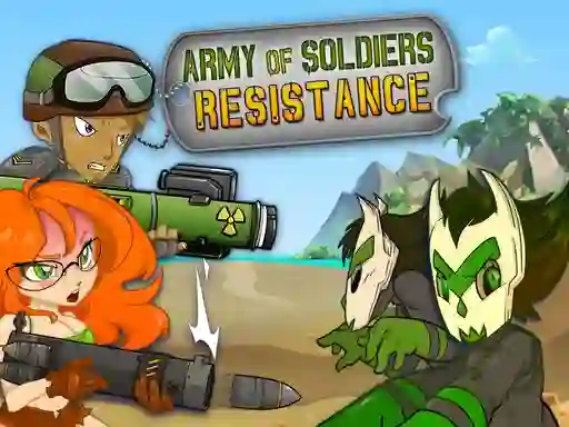 Spel Army of Soldiers Resistance på nätet
