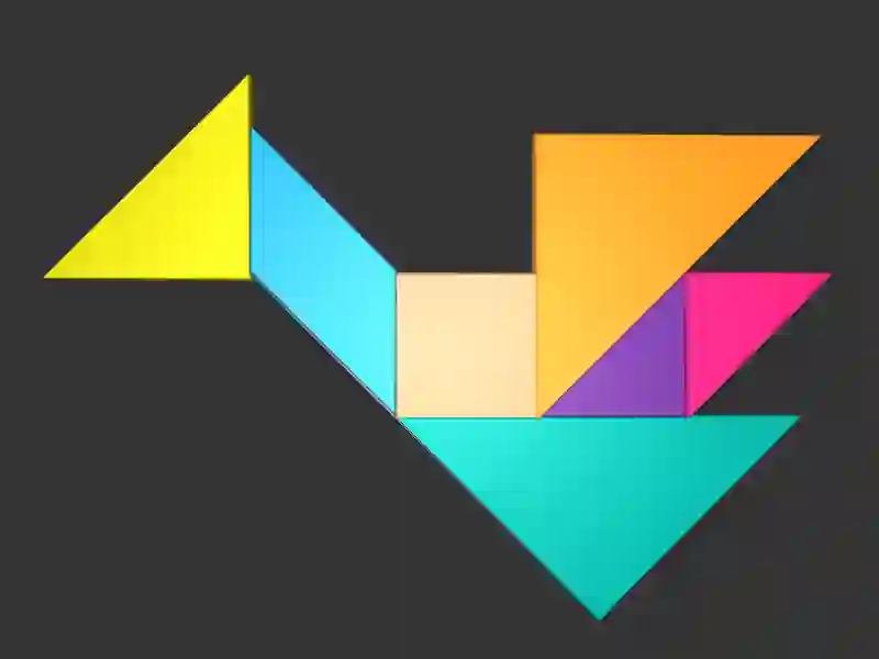 Spel 3d Tangram på nätet