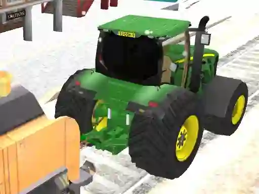 Spel Tractor Chained Towing Train 2018 på nätet