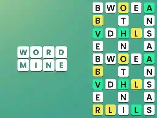 Spel Word Mine på nätet