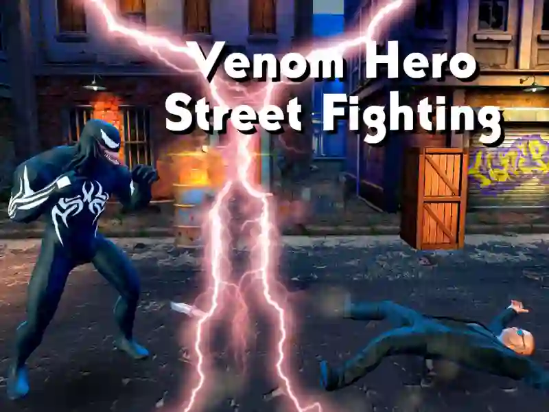 Spel Venom Hero Street Fighting på nätet
