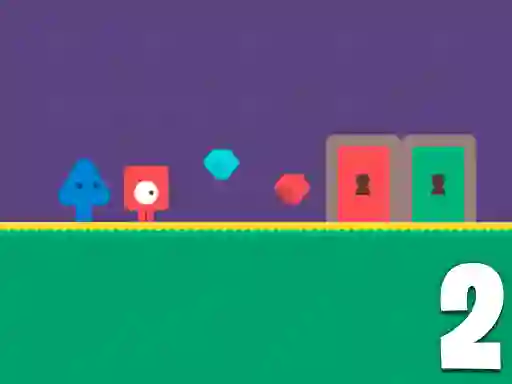 Spel Red and Blue Adventure 2 på nätet