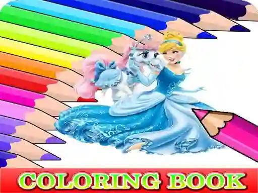 Spel Coloring Book for Cinderella på nätet