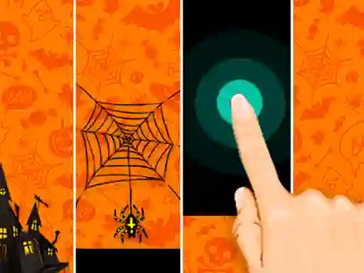 Spel Halloween Magic Tiles på nätet