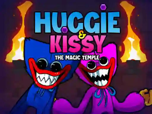 Spel Huggie & Kissy The Magic Temple på nätet