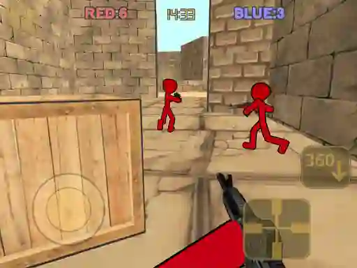 Spel Stickman Counter Terror Shooter på nätet