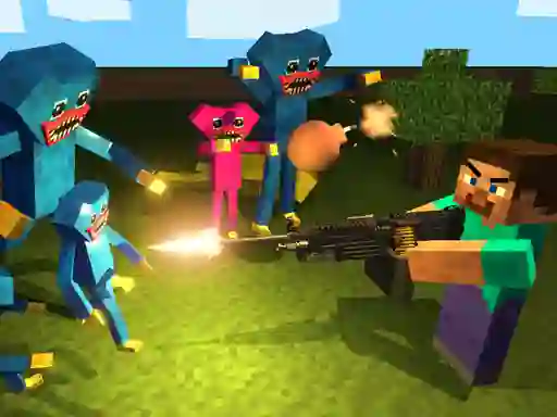 Spel Mine Shooter: Huggy's Attack på nätet