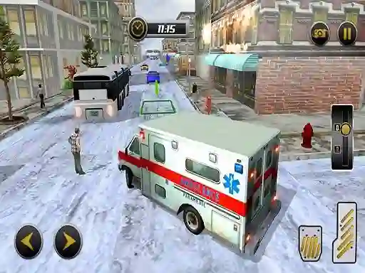 Spel Modern city ambulance simulator på nätet