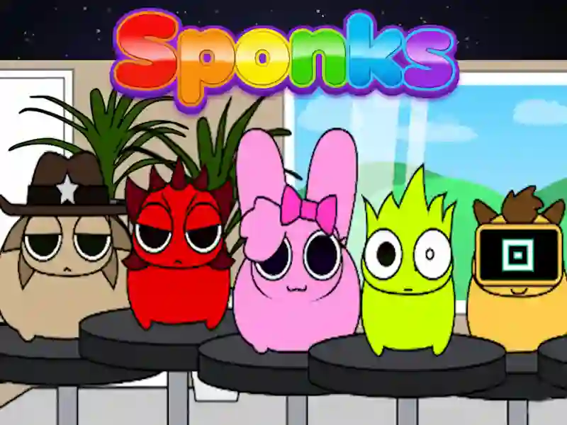 Spel Sponks på nätet