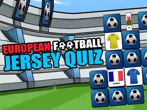 Spel European Football Jersey Quiz på nätet