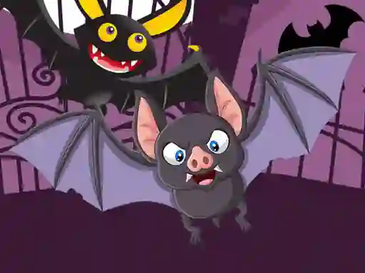 Spel Scary Midnight Hidden Bats på nätet