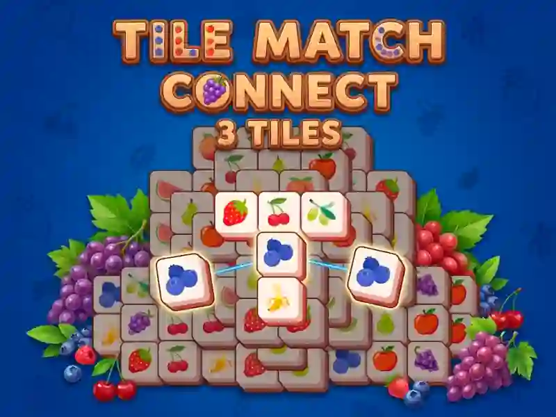 Spel Tile Match Connect 3 Tiles på nätet