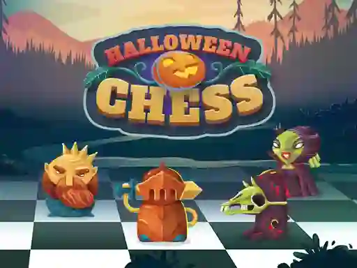 Spel Halloween Chess på nätet