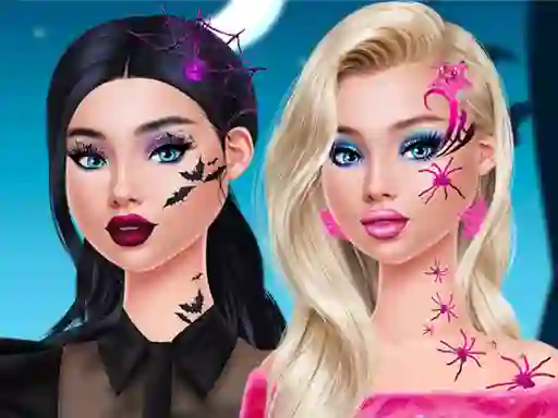 Spel Pop Culture Halloween Makeup på nätet