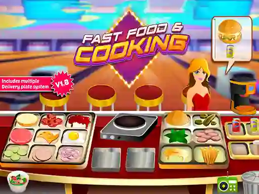 Spel Fast Food & Cooking på nätet