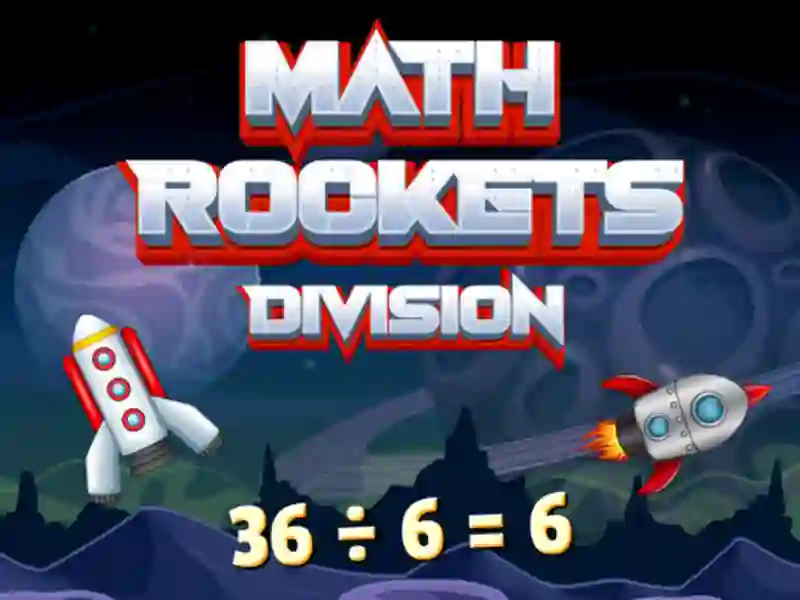 Spel Math Rockets Division på nätet