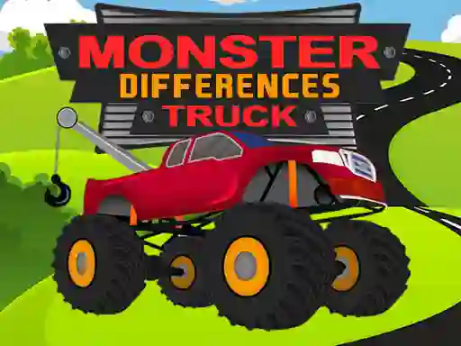 Spel Monster Truck Differences på nätet
