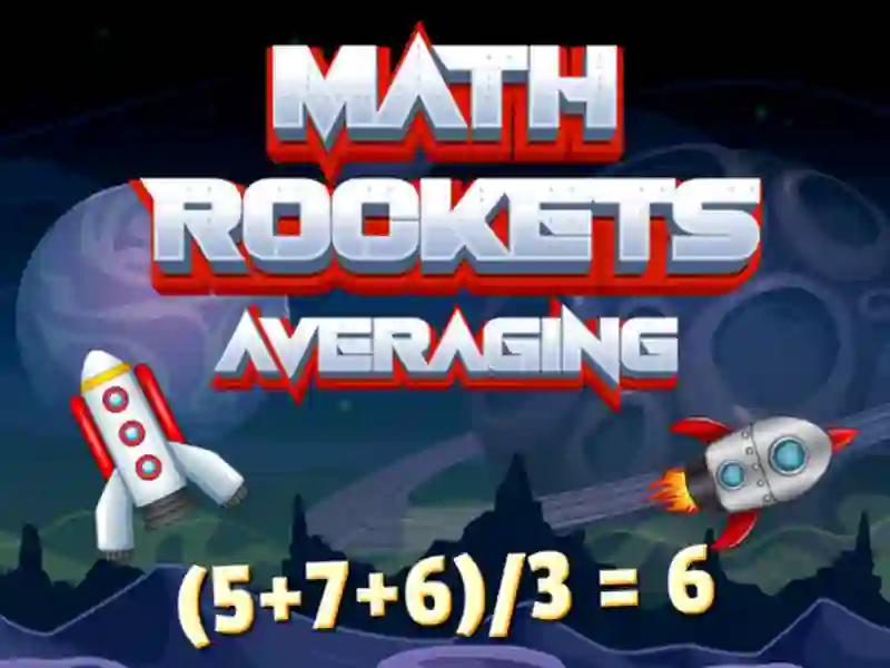 Spel Math Rockets Averaging på nätet