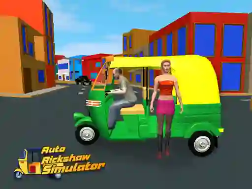Spel Auto Rickshaw Simulator på nätet