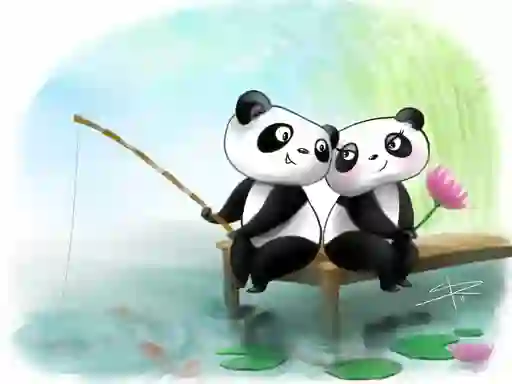 Spel Pandas Slide på nätet