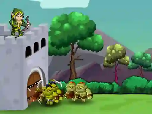 Spel  Mutant Orc Invasion på nätet