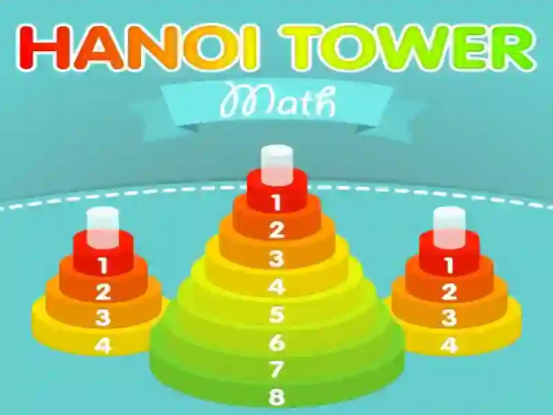 Spel Tower of Hanoi på nätet