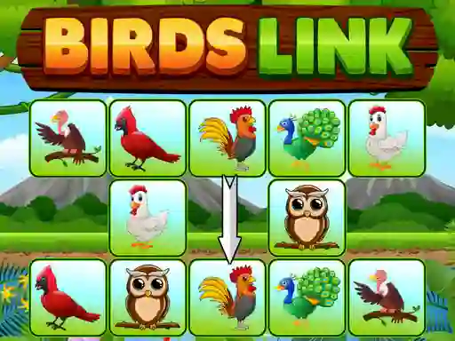 Spel Birds Link på nätet