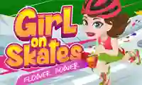 Spel Girl on Skates: Flower Power på nätet
