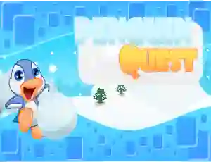 Spel Penguin quest på nätet