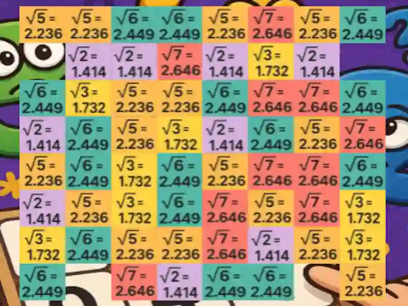 Spel Tricky Square Roots på nätet