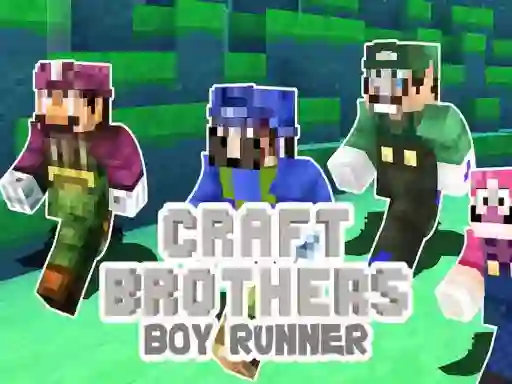 Spel Craft Bros Boy Runner på nätet
