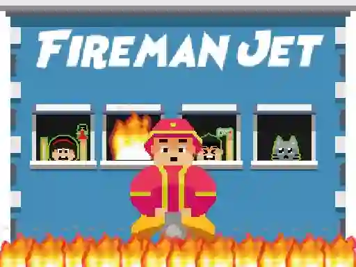 Spel Fireman Jet på nätet