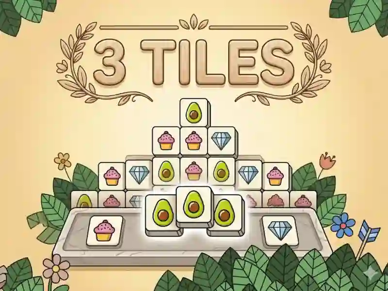 Spel 3 Tiles på nätet