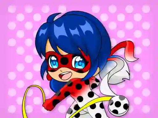 Spel Chibi Dottedgirl Coloring Book på nätet