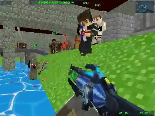 Spel GunGame Paintball Wars på nätet