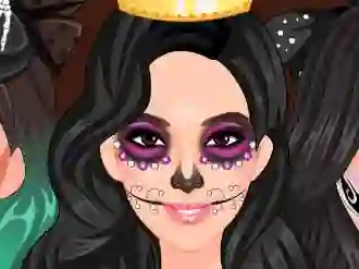 Spel Kardashians Spooky Makeup på nätet