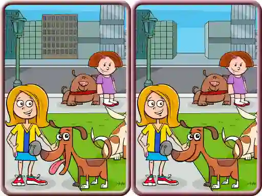 Spel Spot The Differences City på nätet